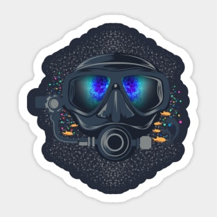 Scuba Diving Sticker